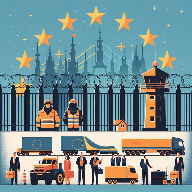 Poland records sharp drop in attempted illegal crossings from Belarus in January