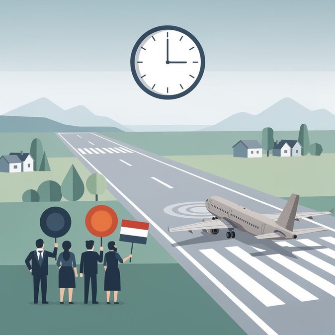 Zurich suburb Glattfelden lodges formal objection to Zurich Airport runway-extension plan