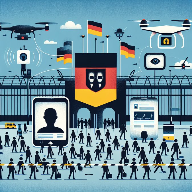 Parliament debates new Bundespolizei law widening border-control powers