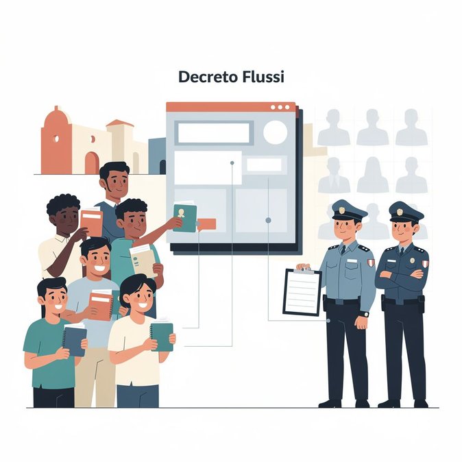 السلطات الإيطالية تفكك شبكة تهريب تأشيرات بقيمة 6500 يورو استغلت نظام Decreto Flussi