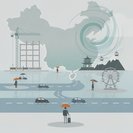 Norte de China cierra escuelas y sitios turísticos mientras el tifón Bavi inunda Liaoning y Hebei