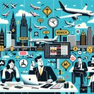 AirHelp reports 34 flight cancellations and widespread delays at Germany’s three largest hubs