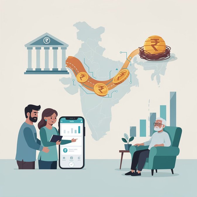 Los NRIs y titulares de tarjetas OCI ahora pueden aportar al NPS de India desde cuentas NRO