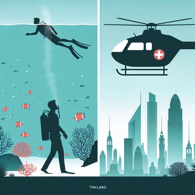 Repatriación Médica Financiada por Crowdfunding Trae a Casa a Buceador Español Herido desde Tailandia