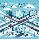 عاصفة غورتي تعطل شبكة النقل في المملكة المتحدة وتدفع إلى تفعيل خطط الطوارئ للحركة