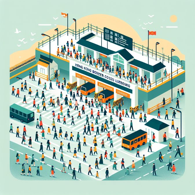 Record 1.25 million crossings strain Hong Kong-Mainland border on Christmas Day