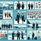 AFP steps up high-visibility patrols at Australia’s busiest airports as record holiday traffic surges