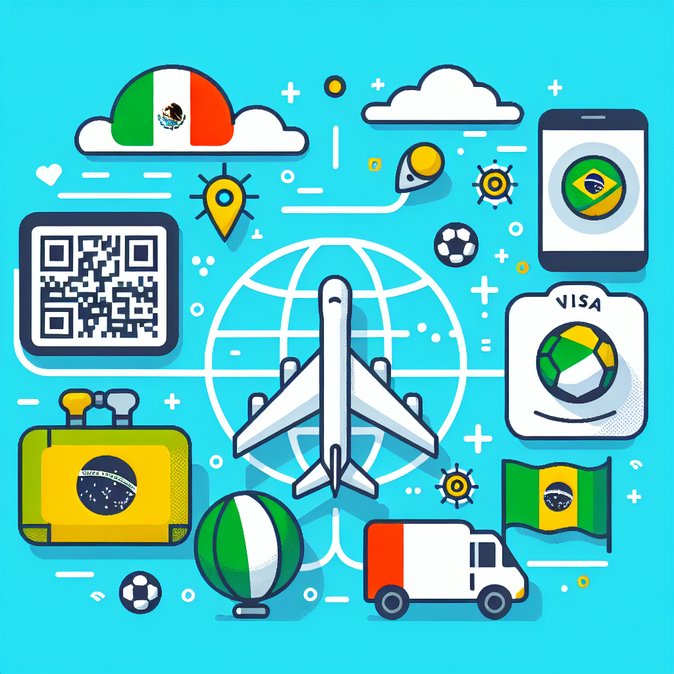 Mexico Restores Electronic Visa for Brazilian Travelers, Ending Consulate Visits