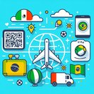 México Restablece la Visa Electrónica para Viajeros Brasileños, Eliminando la Necesidad de Visitas al Consulado