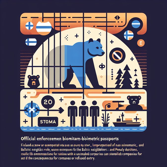 Official gazette confirms Schengen-wide ban on non-biometric Russian passports at Finnish border