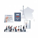 تراجع تأشيرات شنغن متعددة الدخول للروس بنسبة 90%؛ صعوبة في الحصول على مواعيد في فرنسا