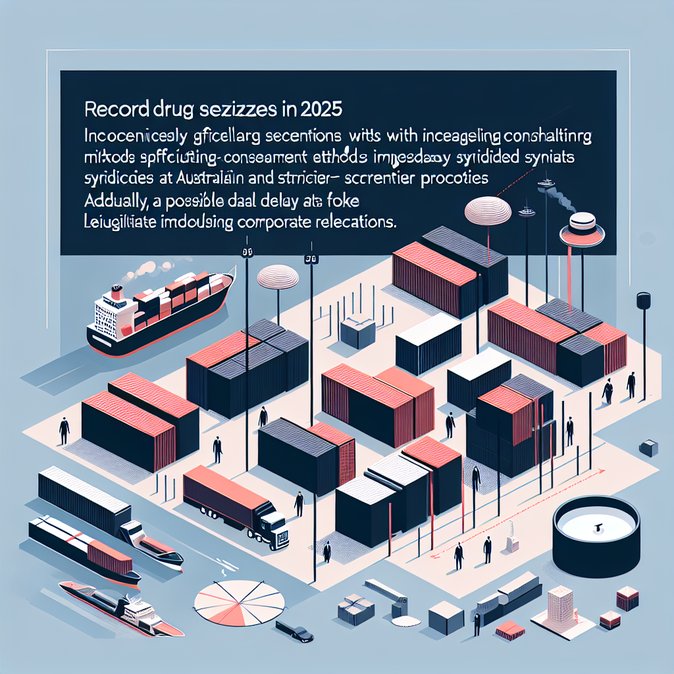 ABF and AFP unveil record drug-smuggling concealments, foreshadow tighter cargo screening at Australian borders