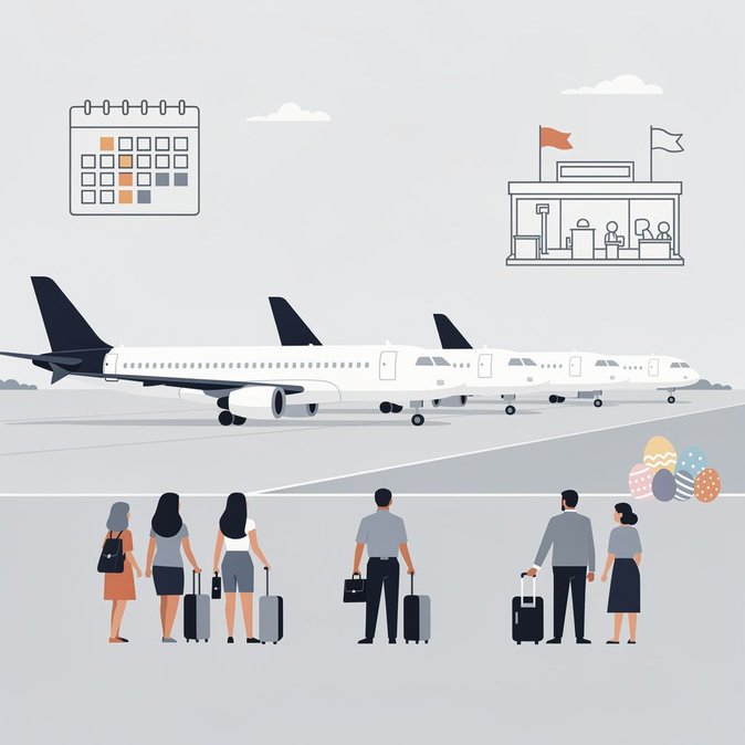 Sindicato de tripulación de cabina programa nueva huelga de 48 horas en Lufthansa para mediados de abril, amenazando con paralizar vuelos en todo el país