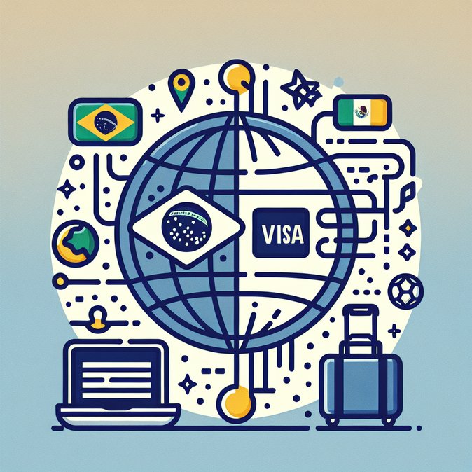 México restabelece visto eletrônico (SAE) para turistas e executivos brasileiros