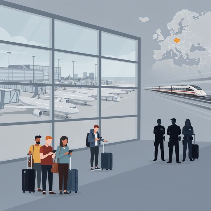 Sciopero Nazionale della Sicurezza Aeroportuale Blocca Tutti i Voli in Partenza dal Belgio