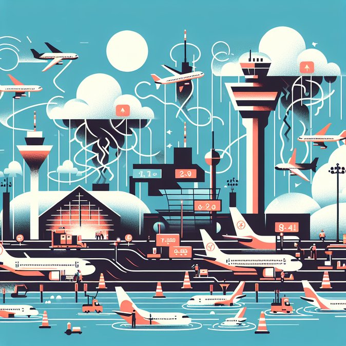 Clima severo y fallos en el control aéreo paralizan los cielos de Asia-Pacífico, cancelando vuelos en Shanghai Pudong