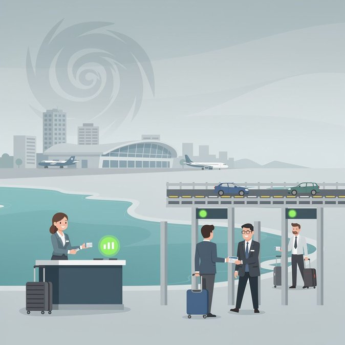 الصين تعبئ جهود استعادة النقل بعد إعصار بافي؛ استئناف العمل بالأبواب الإلكترونية وخدمات التأشيرات