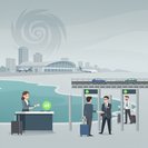 La Chine mobilise ses moyens de transport pour la reprise après le typhon Bavi ; les bornes électroniques et les services de visa sont de nouveau opérationnels