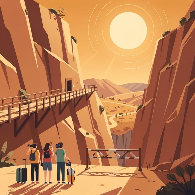 Caminito del Rey closes to visitors as Andalusia issues 44 °C heat alert