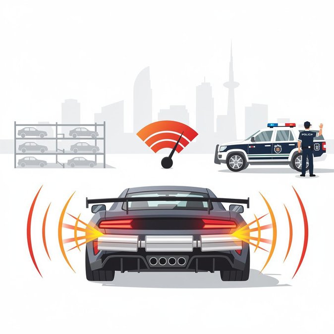 Dubai Police Impound 1,630 Vehicles in Crackdown on Noisy, Modified Cars