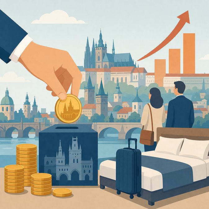 Prague Eyes Four-Fold Hike in Tourist Accommodation Tax After Record CZK 933 Million Haul