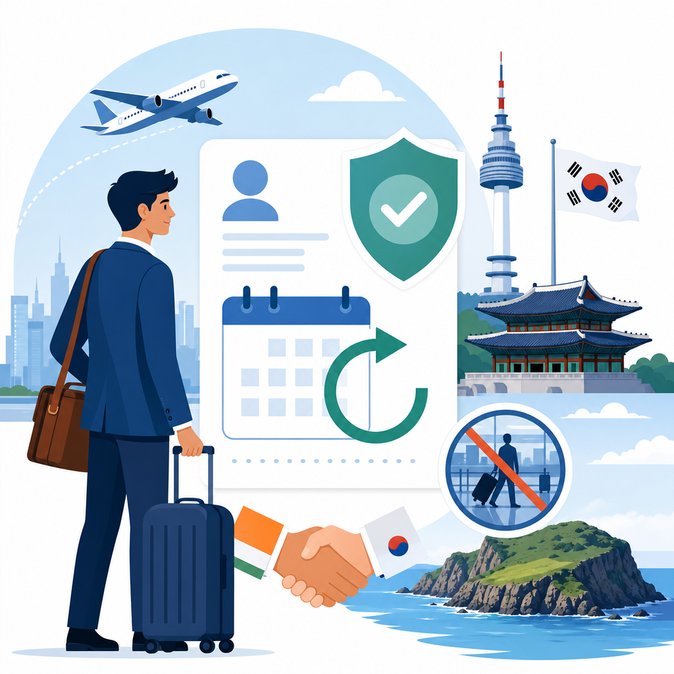 South Korea Extends K-ETA Validity to 3 Years for Indians and Clarifies Jeju-Island Exemption