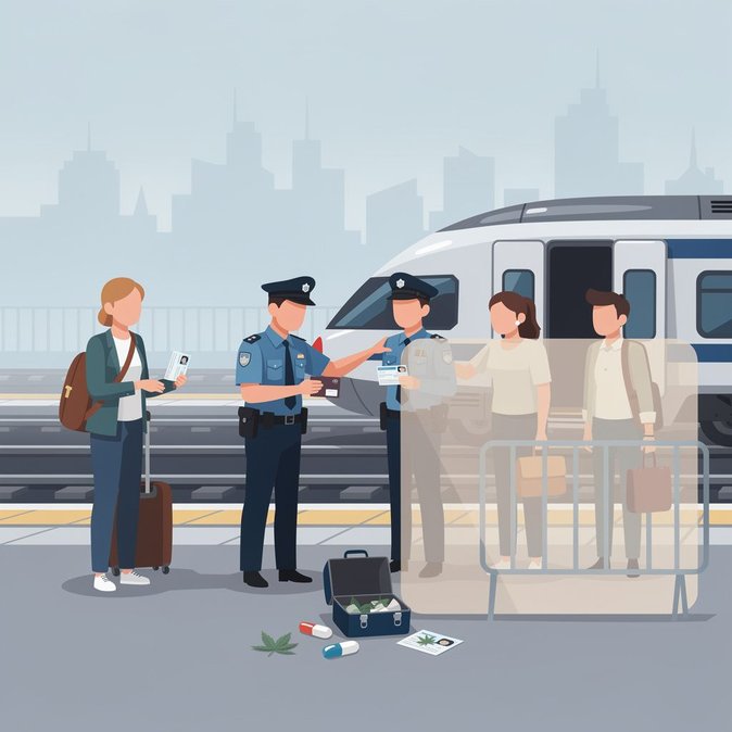 محطة كورترِيك تجري تفتيشات مفاجئة للمقيمين غير الشرعيين بينما تستهدف الشرطة القطارات العابرة للحدود