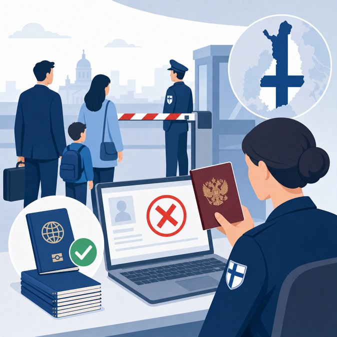 Finland deja de aceptar pasaportes rusos no biométricos para solicitudes de permisos de residencia