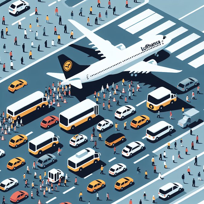 One-day cabin-crew strike on 10 April strands 100,000 passengers as Lufthansa scrambles to restore schedule