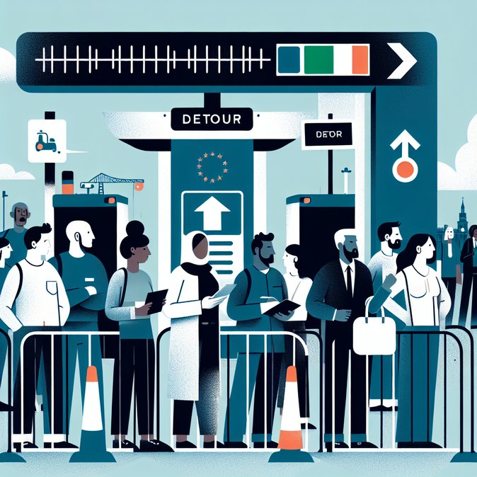 Belgium pauses biometric rollout under EU Entry/Exit System – what it means for Irish passengers this Easter