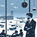 Snowstorm Forces 15 % Flight Cut at Paris-CDG and Orly