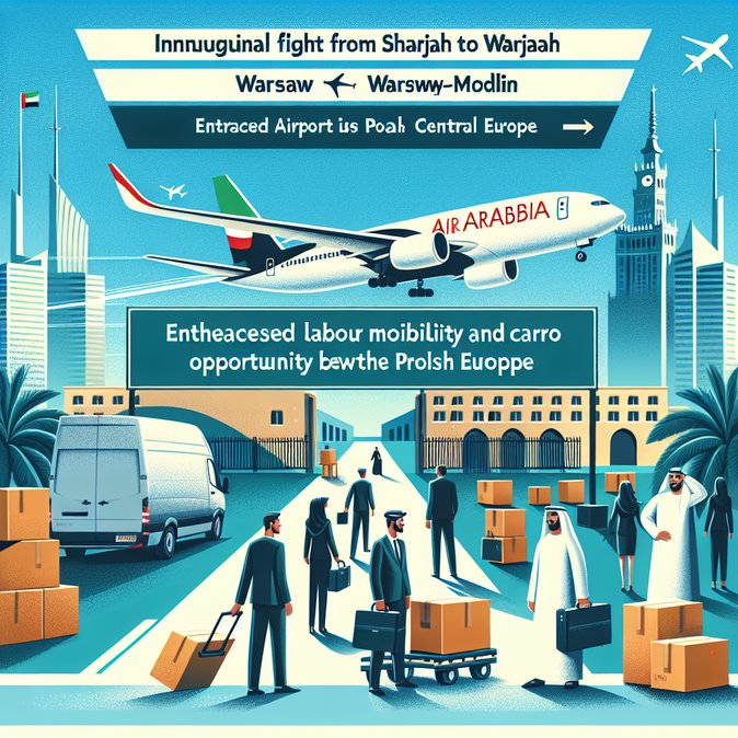 Air Arabia adds Warsaw–Modlin to network, offering 24 weekly UAE–Poland flights