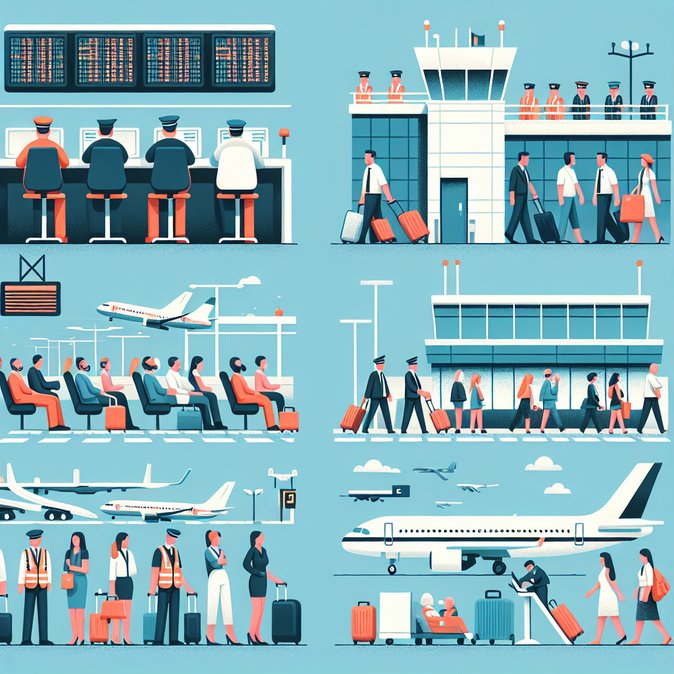 Four-Day Air-Traffic-Controller Strike Announced for 7–10 October