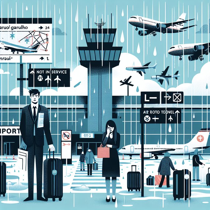 Summer storm and staffing crunch trigger 90 delays and 11 cancellations at São Paulo/Guarulhos