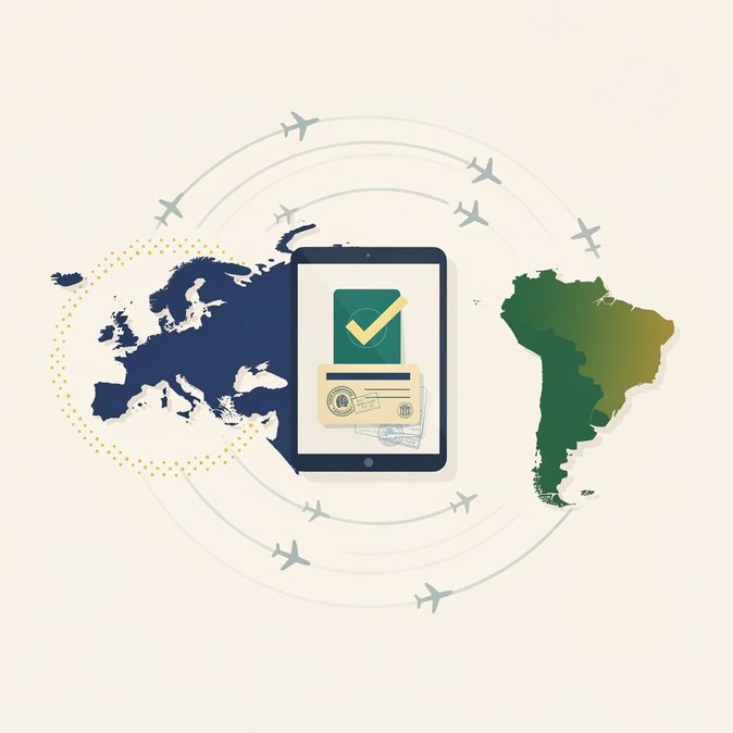 Le Brésil triple la durée de validité du visa électronique pour les citoyens de l'UE à partir du 1er juillet