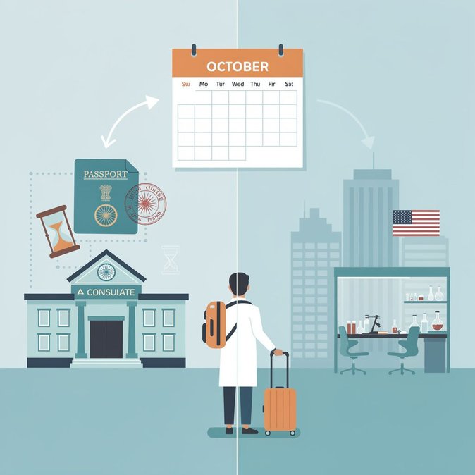 Newly Approved O-1A Holder Faces Stamping vs. H-1B Change-of-Status Countdown