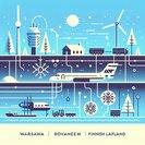 LOT Polish Airlines inaugura la primera ruta directa Varsovia–Rovaniemi, impulsando la movilidad invernal