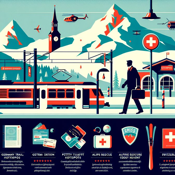 Germany updates travel advisory for Switzerland: focus on petty crime and alpine weather