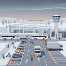Finavia achève la rénovation de la circulation au sol et du stationnement à l’aéroport de Rovaniemi