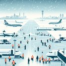 大雪暴袭击赫尔辛基-万塔机场，27个航班取消，281个航班延误