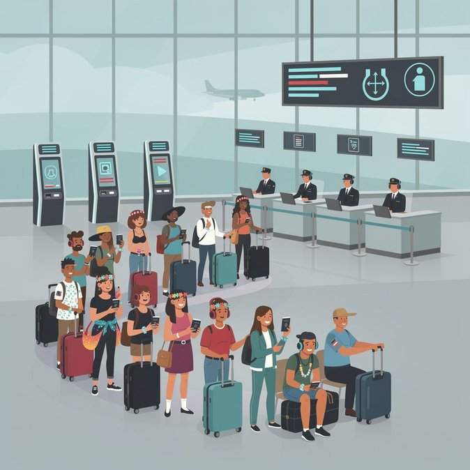 Brussels Airport passport control overwhelmed as EES debuts on Tomorrowland’s opening day
