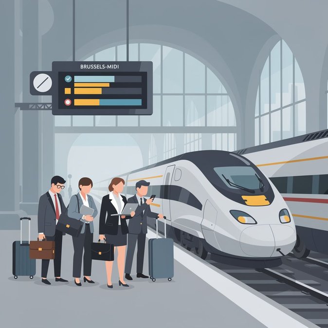 Eurostar warns of delays at Brussels-Midi amid operational restrictions on 15 September