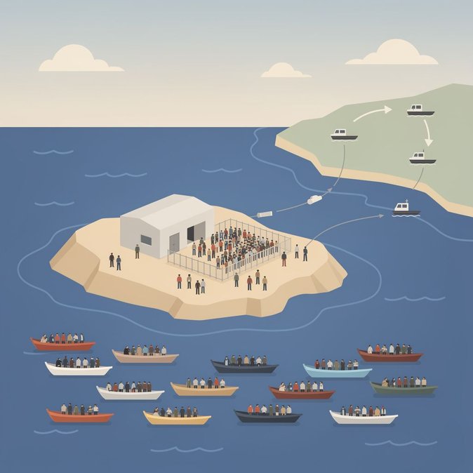 Lampedusa Faces New 24-Hour Wave of Migrant Arrivals; Hotspot Exceeds Capacity Again