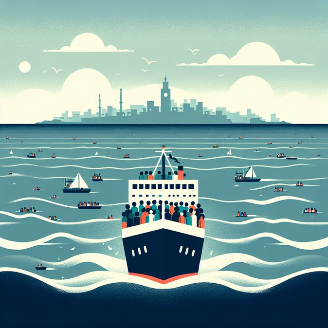 Rescue ship carrying 71 migrants assigned distant port of La Spezia, rekindling ‘safe-port’ debate