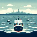 Rescue ship carrying 71 migrants assigned distant port of La Spezia, rekindling ‘safe-port’ debate