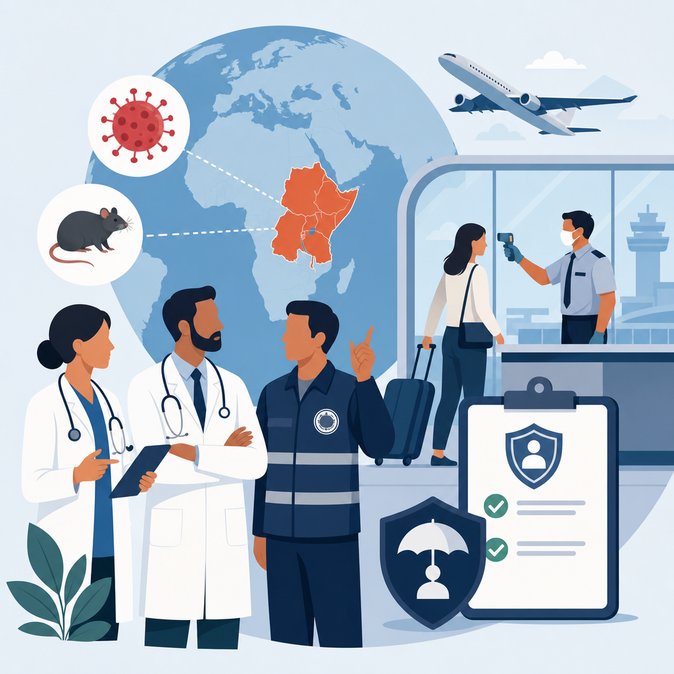 UAE Health Officials Urge Travellers to Heed Ebola & Hantavirus Advisories