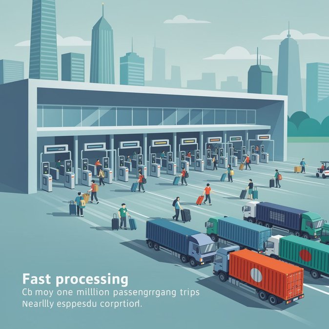 Visa-Free Boom Drives Record Border Crossings at Hong Kong’s Huanggang Port