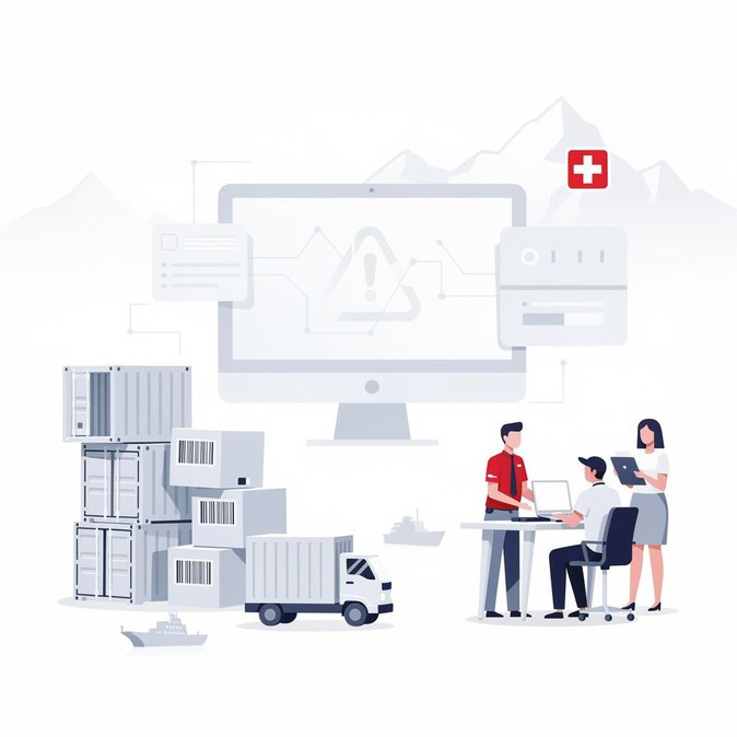 Swiss Customs’ PASSAR Export System Suffers Partial Outage, Slowing Freight Declarations
