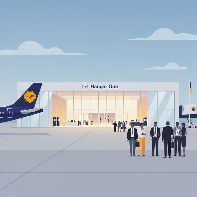 Lufthansa inaugura el centro de visitantes y eventos ‘Hangar One’ en el aeropuerto de Frankfurt