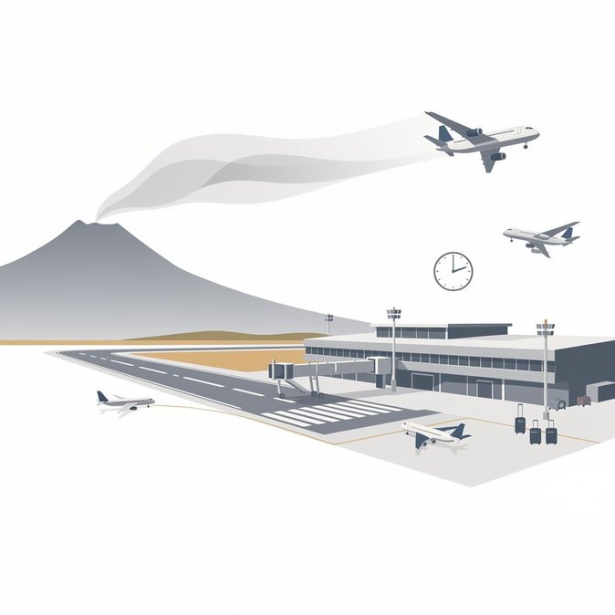 L'aéroport de Catane rouvre après une suspension des vols de six heures due au nuage de cendres de l'Etna